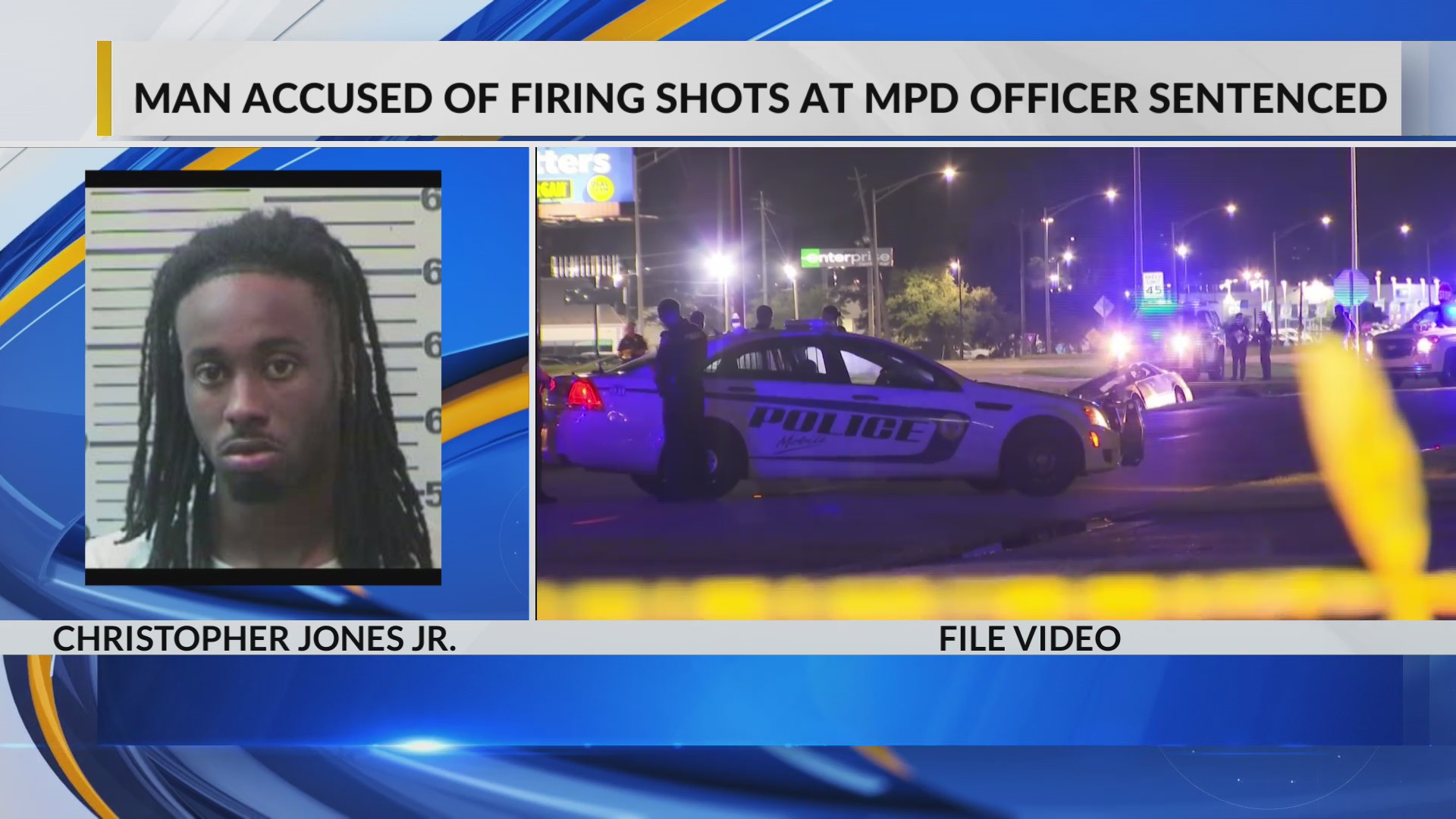 Georgia man pleads guilty to shooting at MPD officer in 2021, sentenced ...