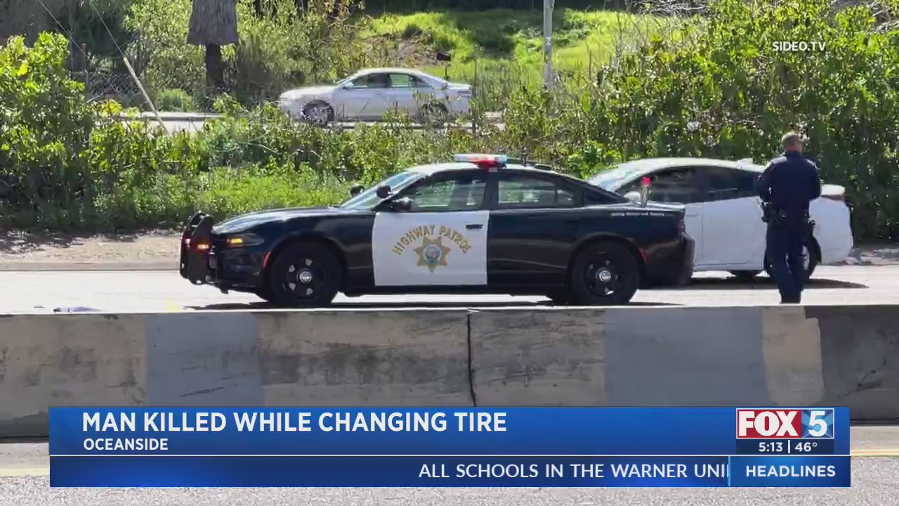 Man Killed While Changing Tire – FOX 5 San Diego & KUSI News