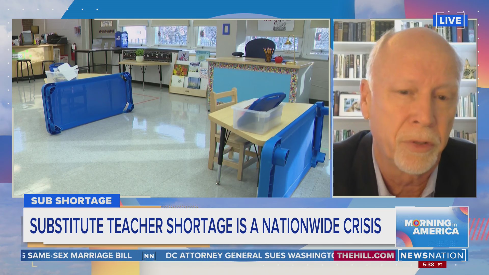 Education expert on why substitue teacher shortage is a nationwide