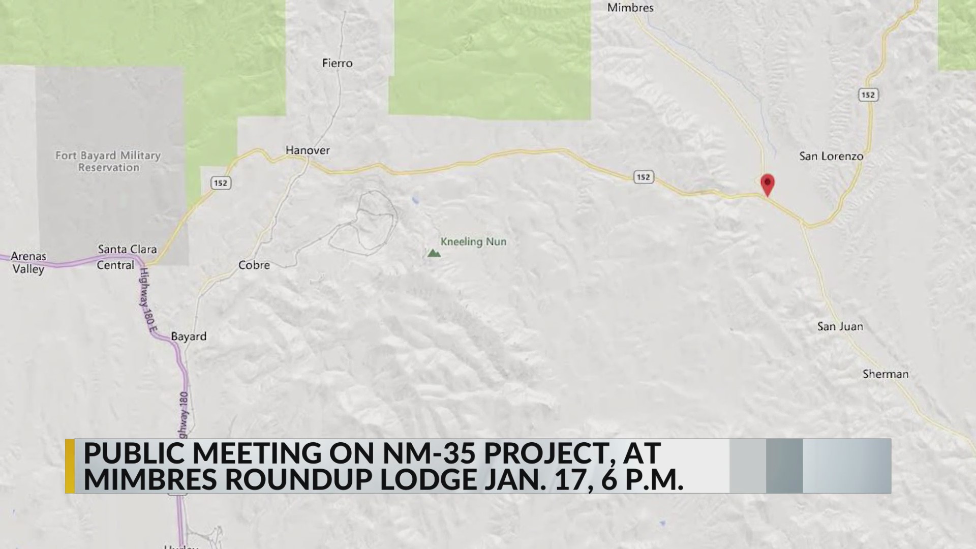 New Mexico DOT holding public meeting for Grant County bridge repairs