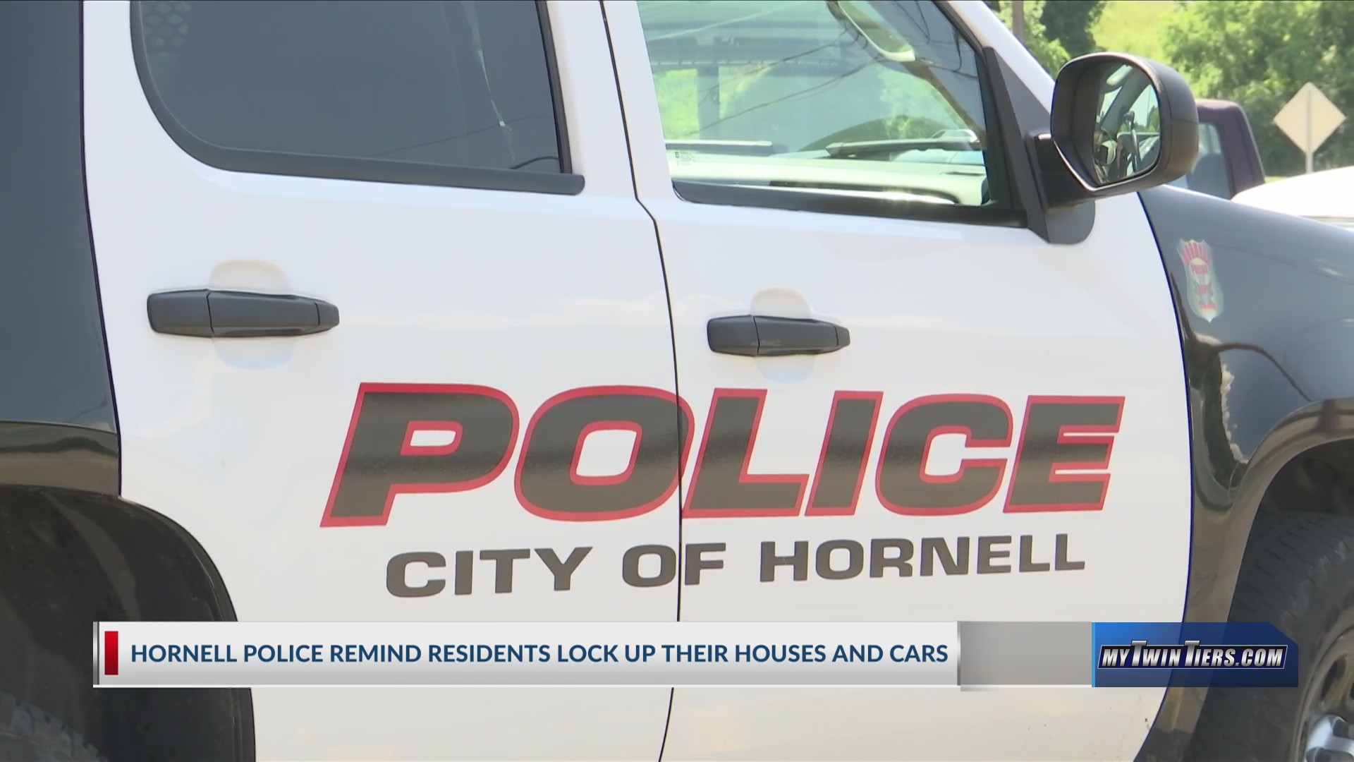 Hornell Police remind residents lock up their houses and cars WETM