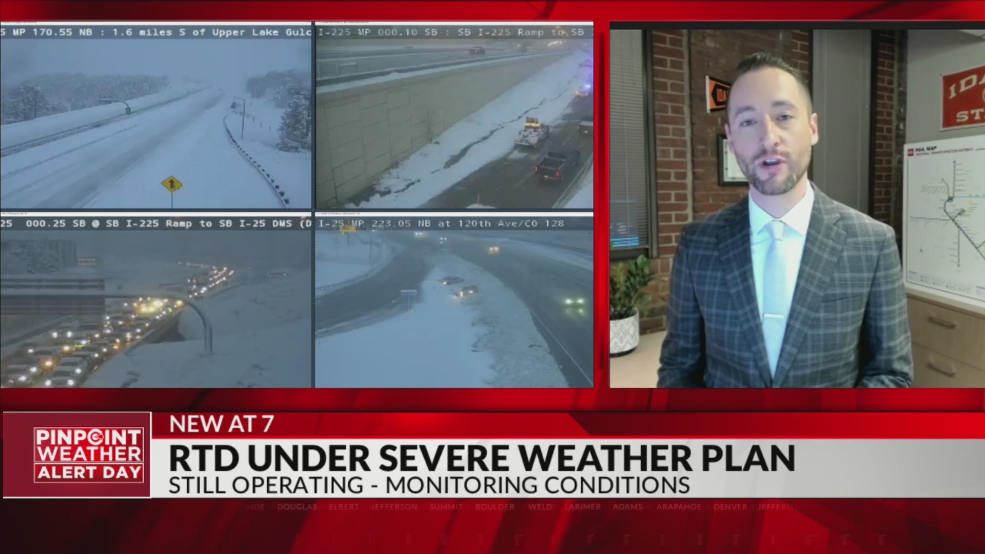 RTD under a severe weather plan – FOX31 Denver