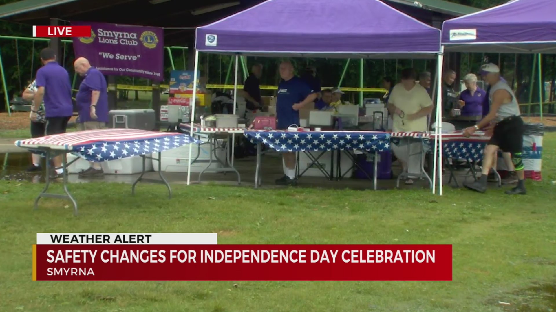 Severe weather leads to safety changes for Smyrna Independence Day celebration WKRN News 2