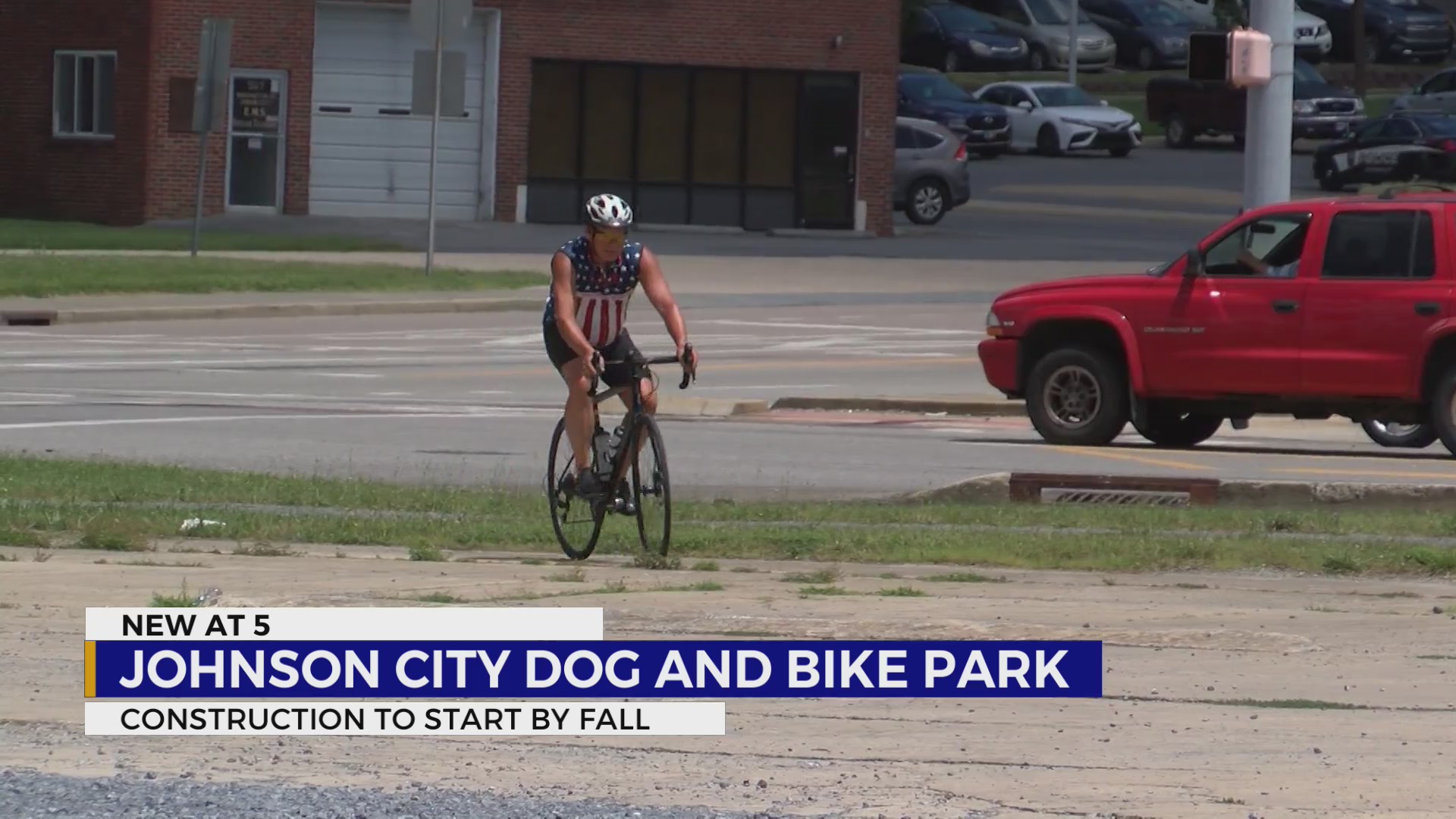 “The corner of health and happiness” Johnson City bicycle playground