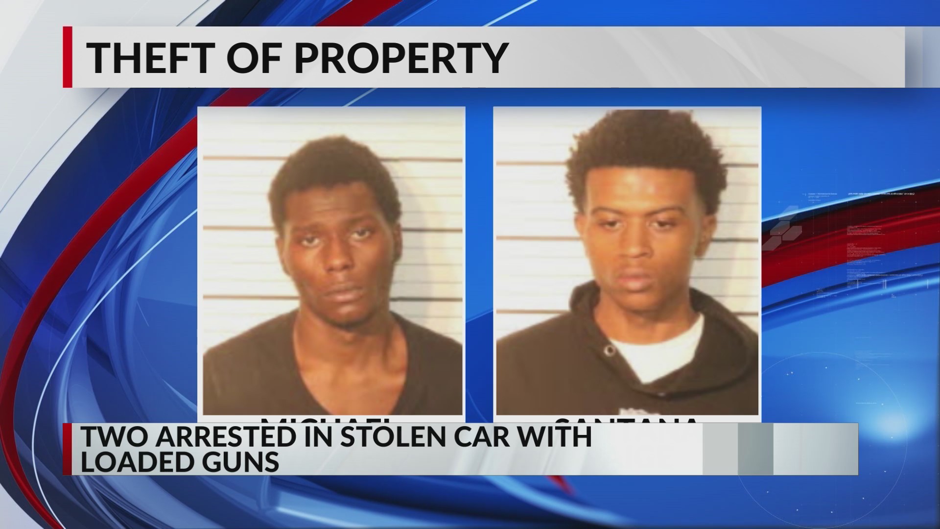 Two arrested in stolen car with loaded guns – WREG.com
