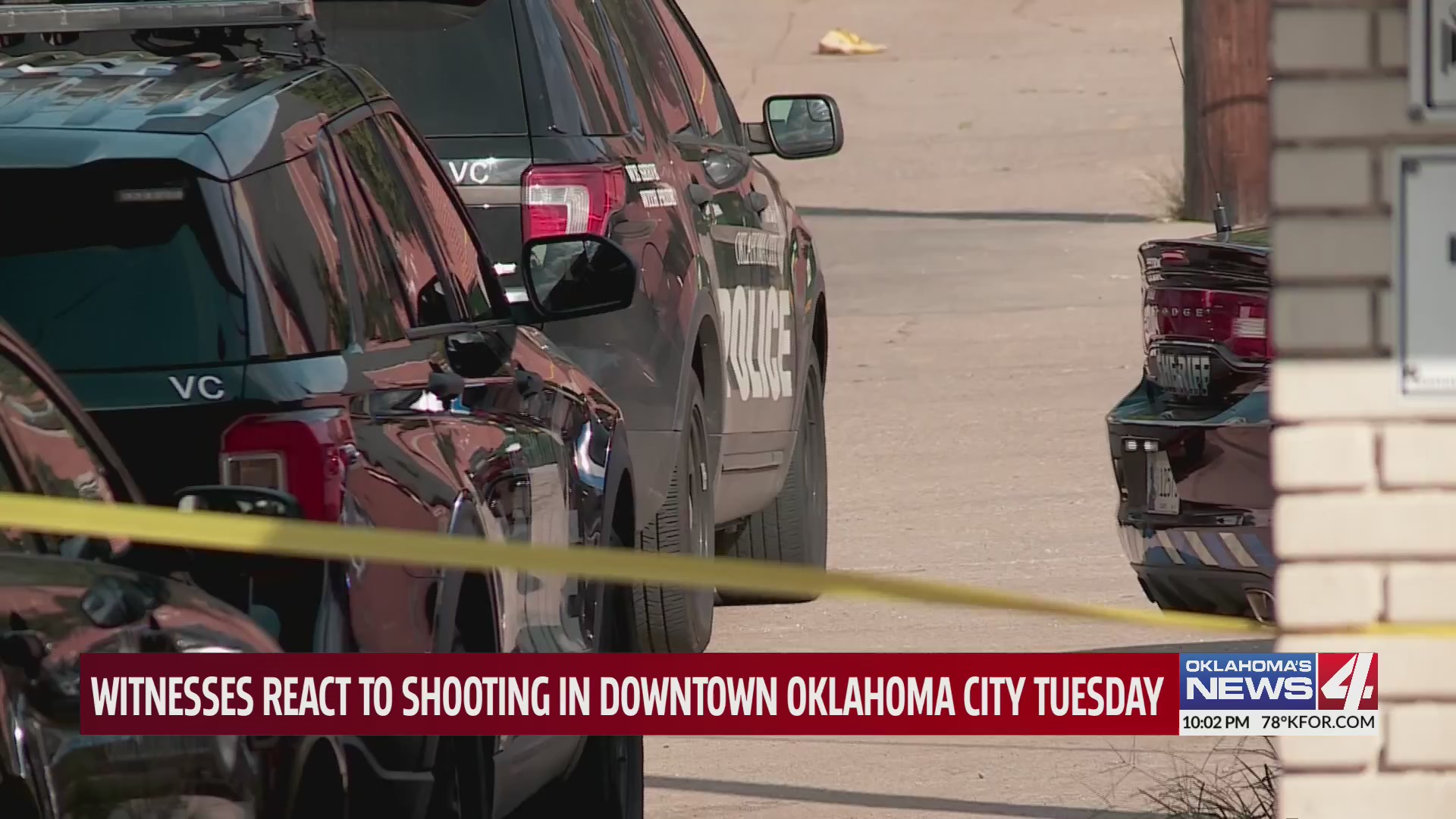 Witnesses react to shooting in downtown Oklahoma City Tuesday – KFOR ...