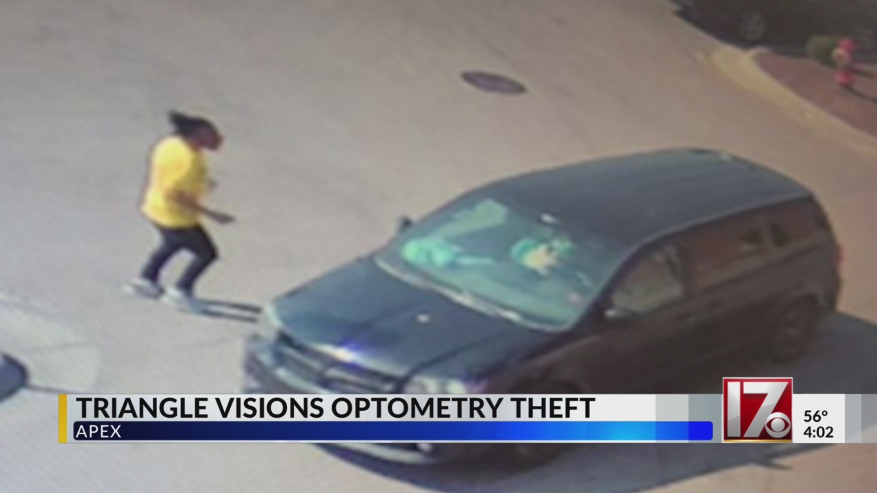 Police looking for Triangle Visions robbery suspect in Apex