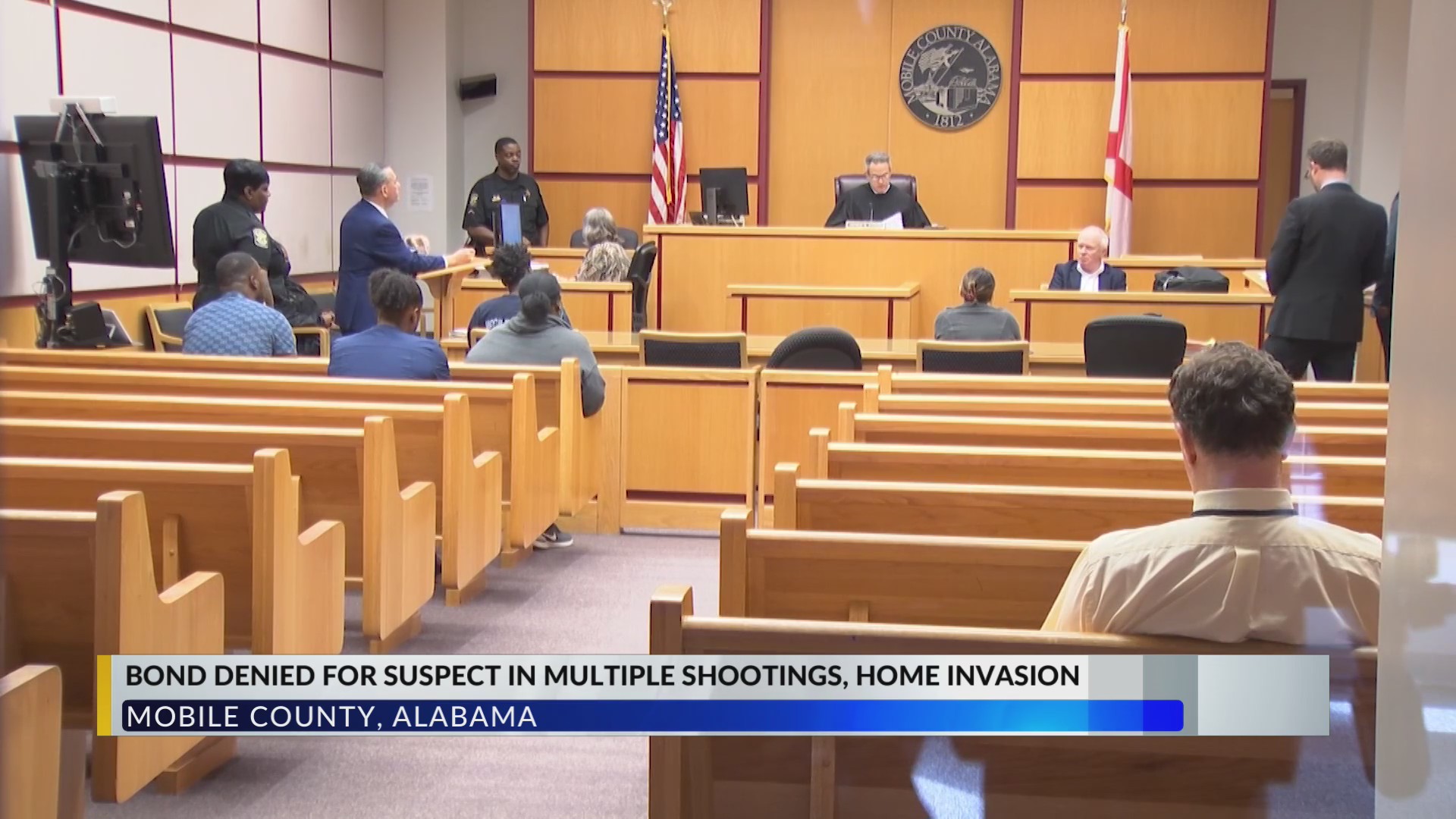 Bond denied for suspect in multiple Mobile shootings – WKRG News 5