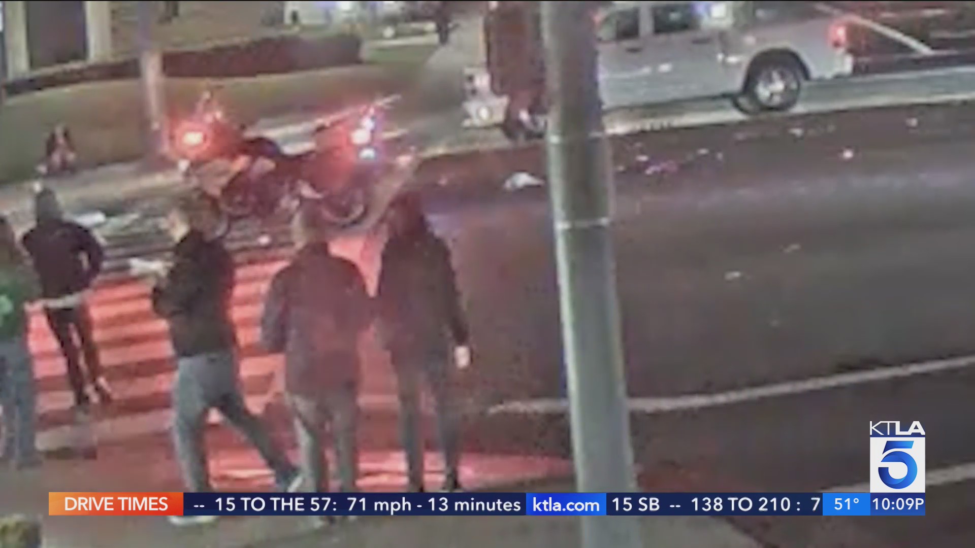 Video released of violent hitandrun crash in Seal Beach KTLA