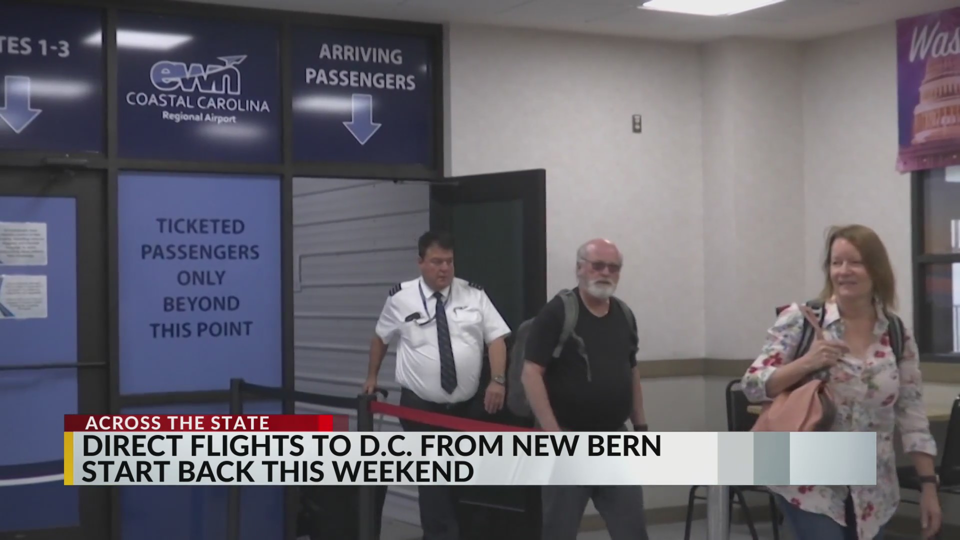 Summer flights to D.C. return to New Bern airport WNCT