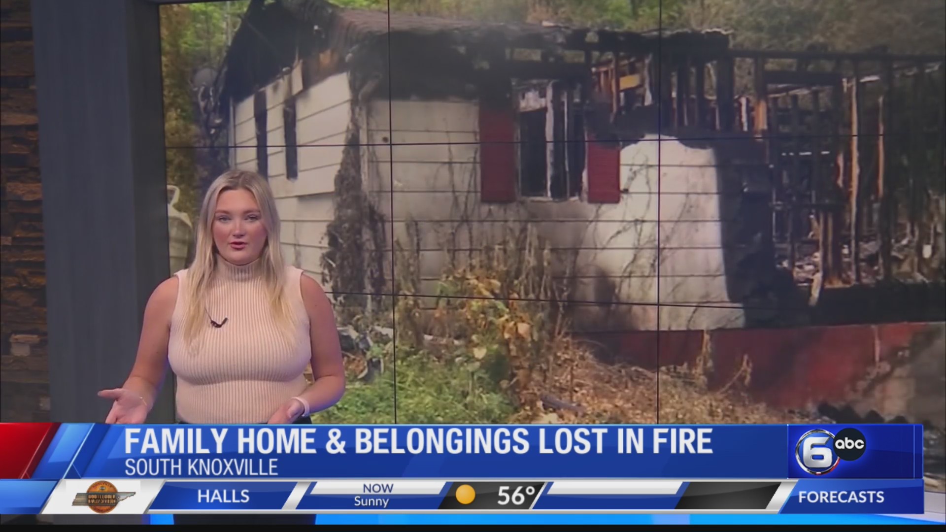 Family home, belongings lost in South Knox fire – WATE 6 On Your Side