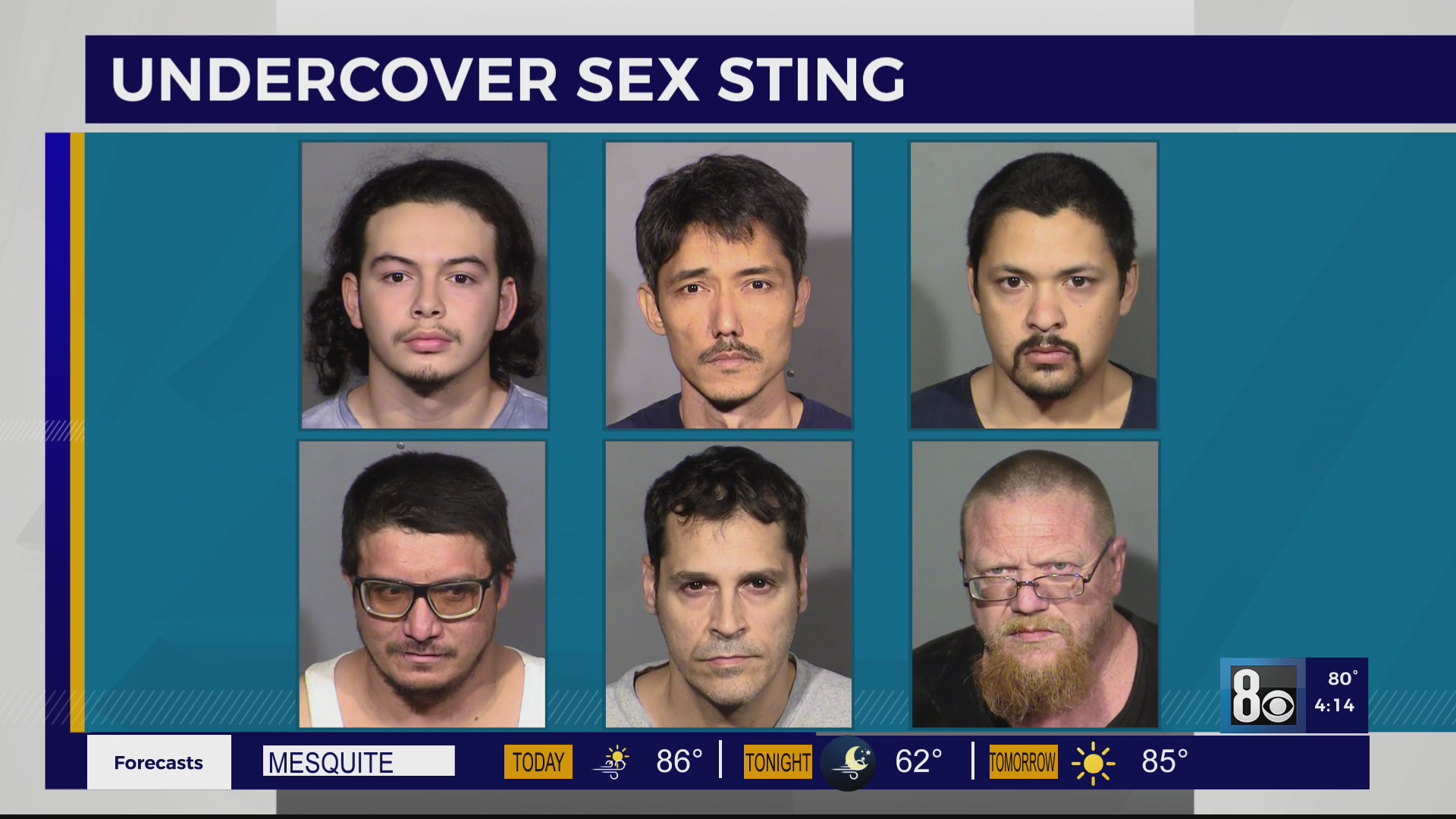 Las Vegas police arrest 13 in undercover operation targeting child sex ...
