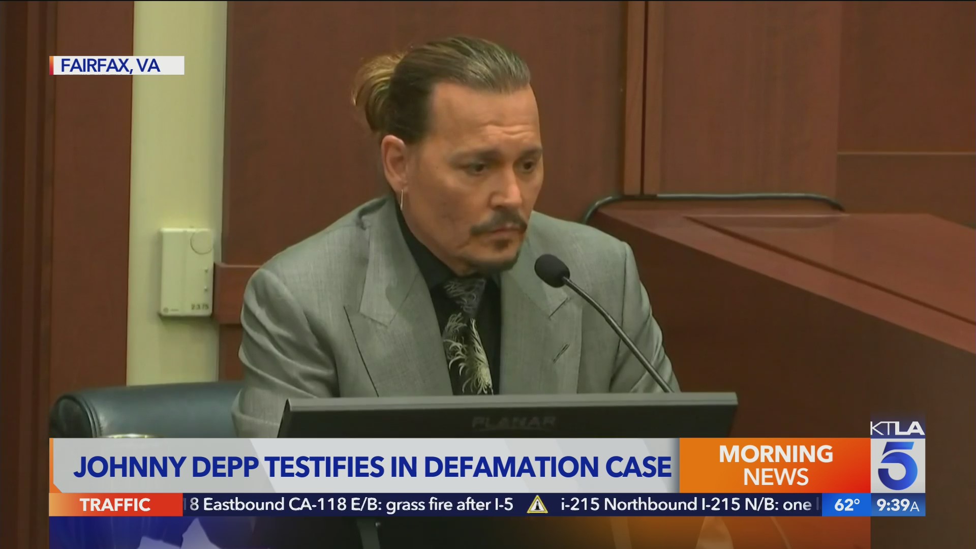 Johnny Depp testifies in defamation case against ex Amber Heard – KTLA