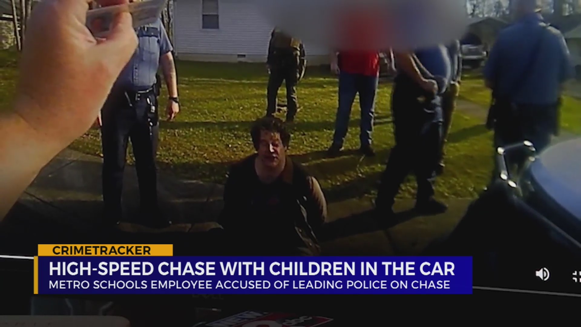 High-speed chase with children in car – WKRN News 2