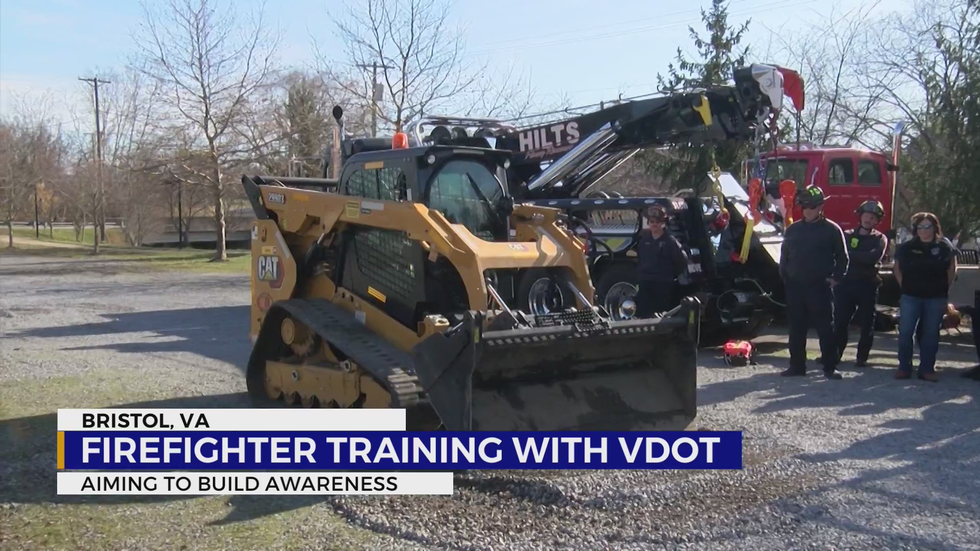 Bristol, Va. firefighters & VDOT train to clear interstate accidents