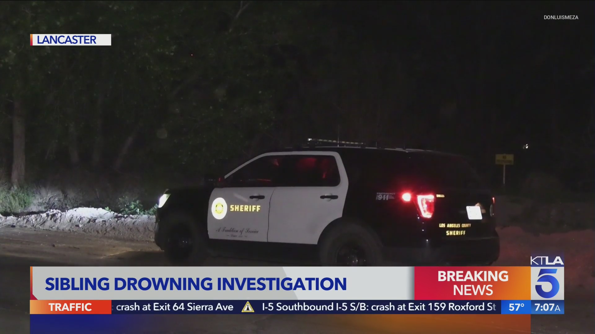 Siblings drown in small pond in Lake Hughes area KTLA
