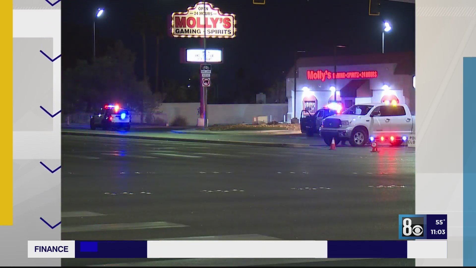 Man killed after roll-over crash in northwest Las Vegas valley, police ...