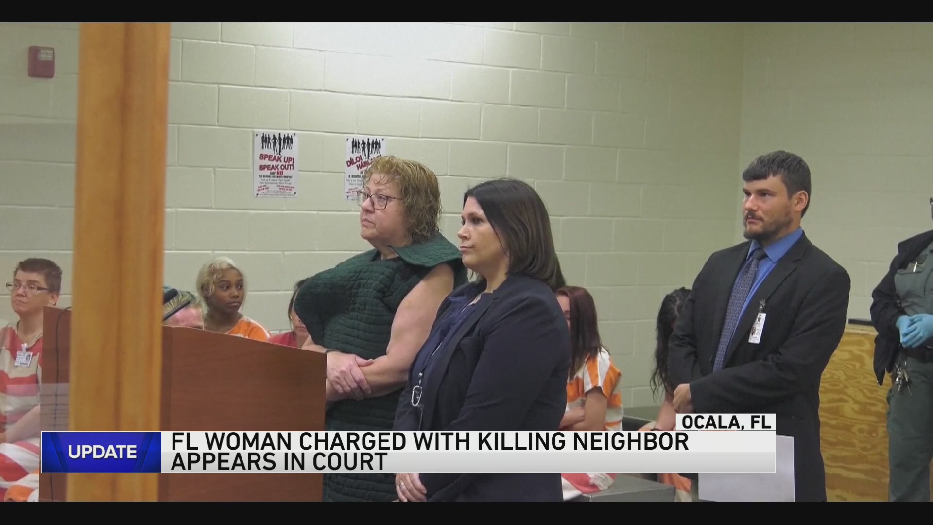 Florida woman who fatally shot neighbor appears in court, sheriff ...