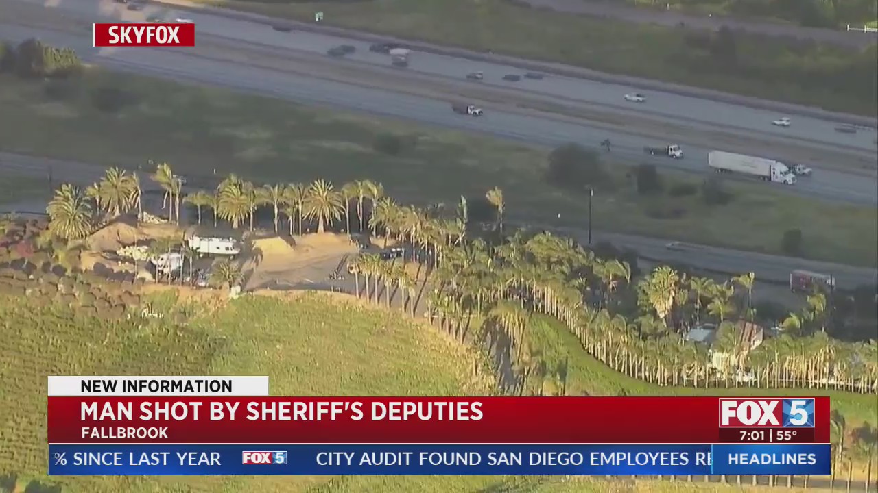 Man shot by Sheriff’s Deputies – FOX 5 San Diego & KUSI News