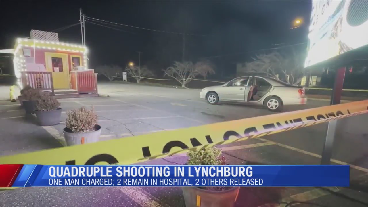 One arrested in shooting in Lynchburg, two in serious condition WFXRtv