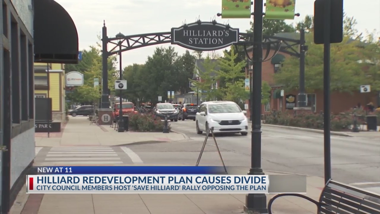 Hilliard redevelopment plan prompts council members to rally – NBC4 WCMH-TV