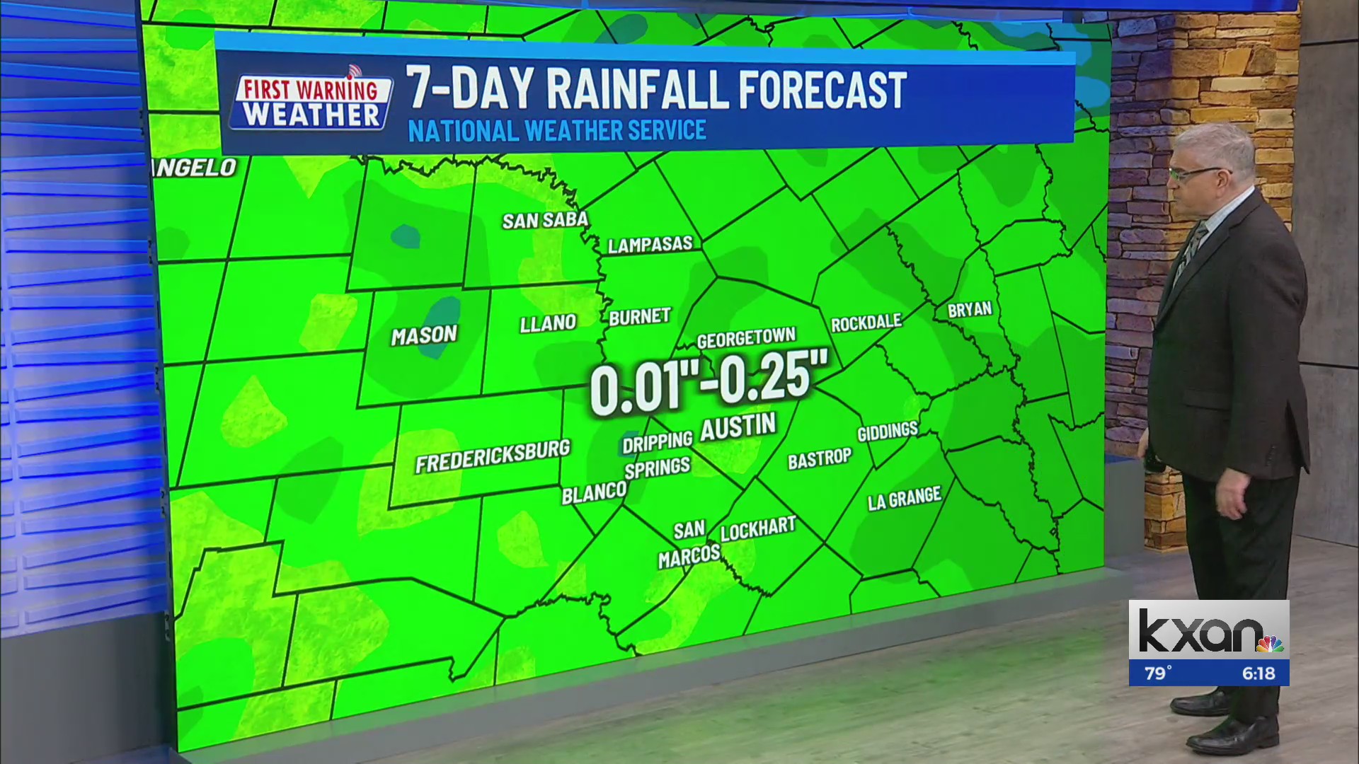 Sunday Morning First Warning Weather – KXAN Austin