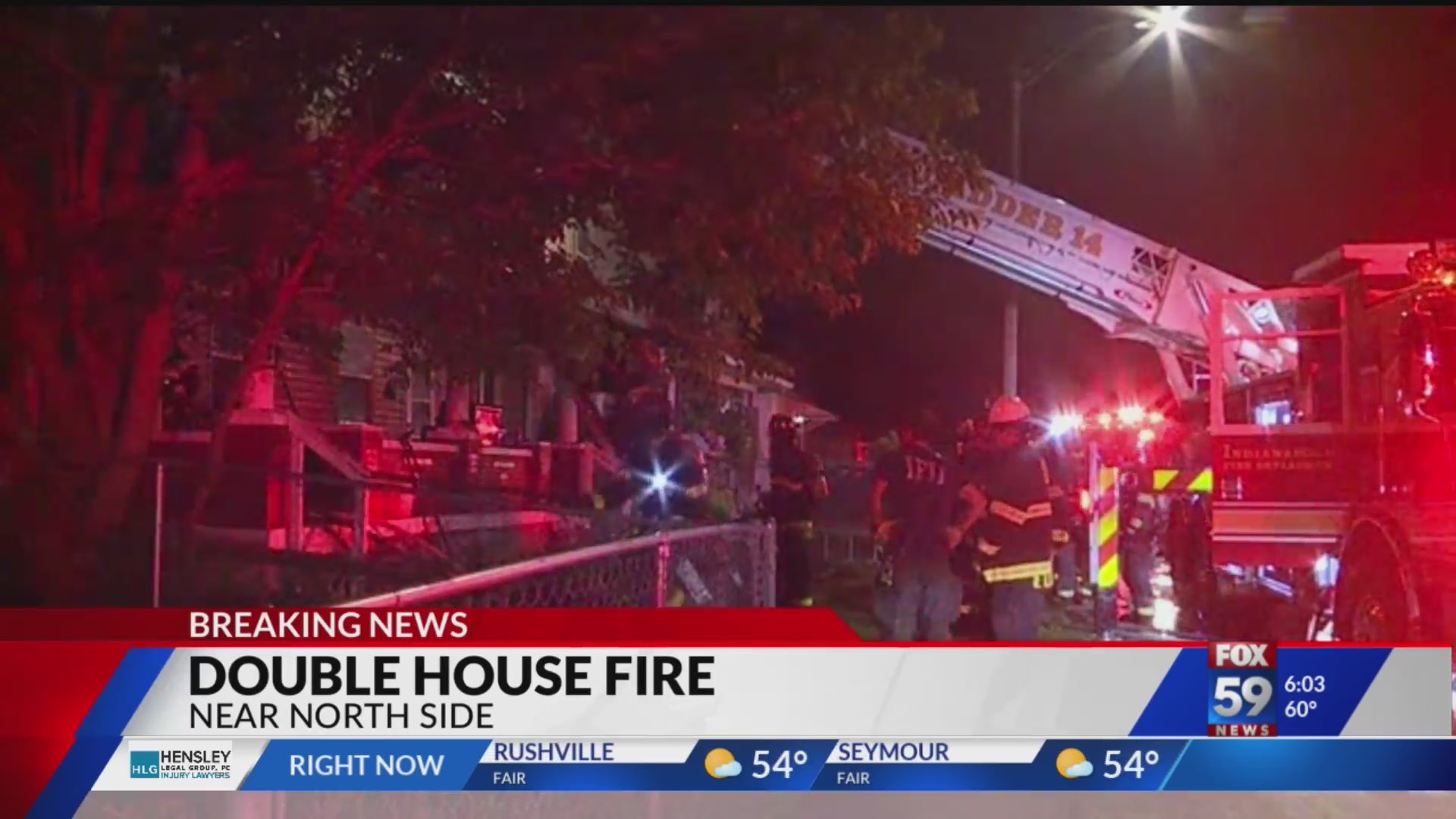 House fire on near north side in Indy – Fox 59