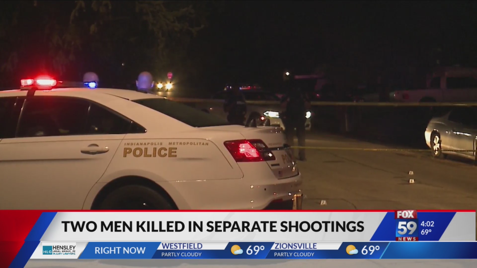 Three men killed during series of shooting on Monday in Indy are ...