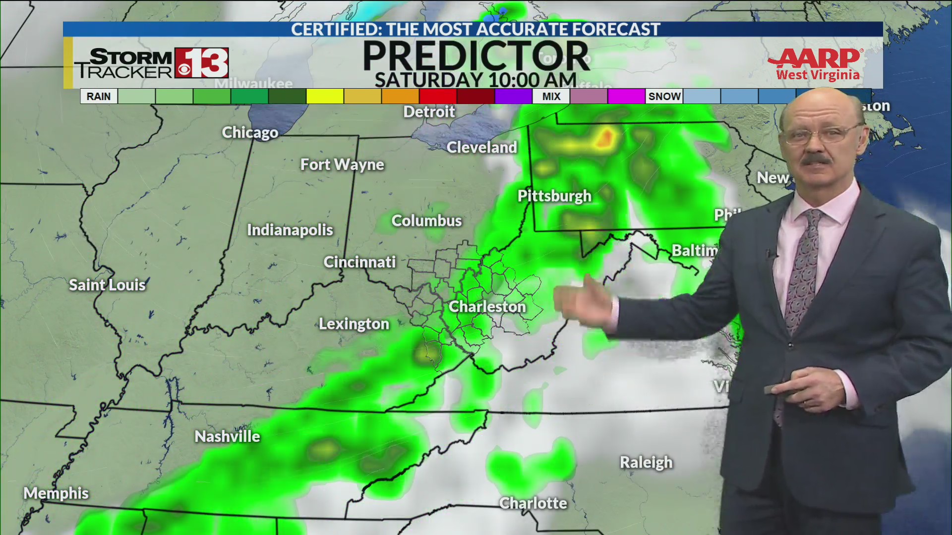 Rain is coming back and latest snow trends for next week – WOWK 13 News