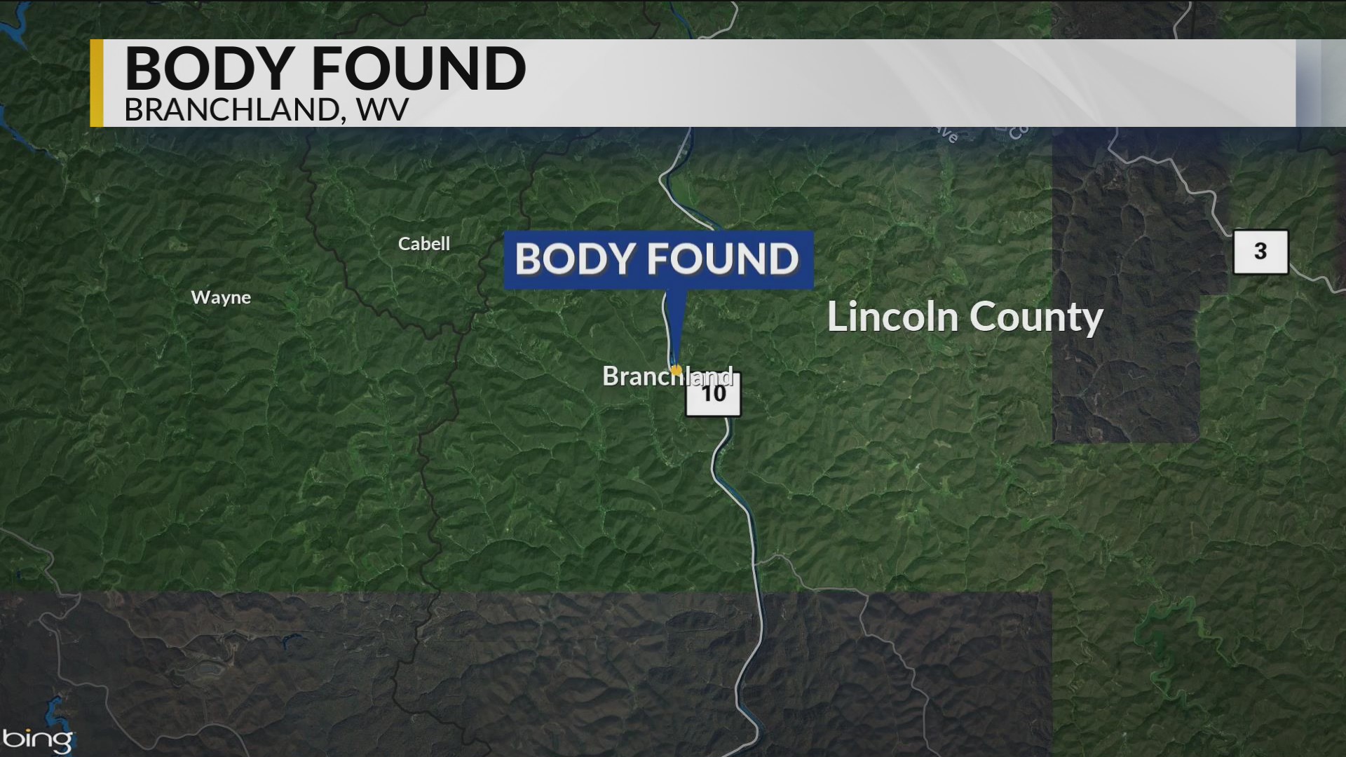 Body found in Guyandotte River near Branchland, West Virginia WOWK 13
