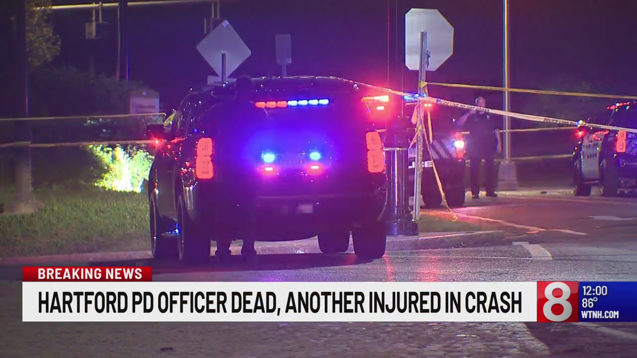 Hartford police officer dead, another injured in crash – WTNH.com