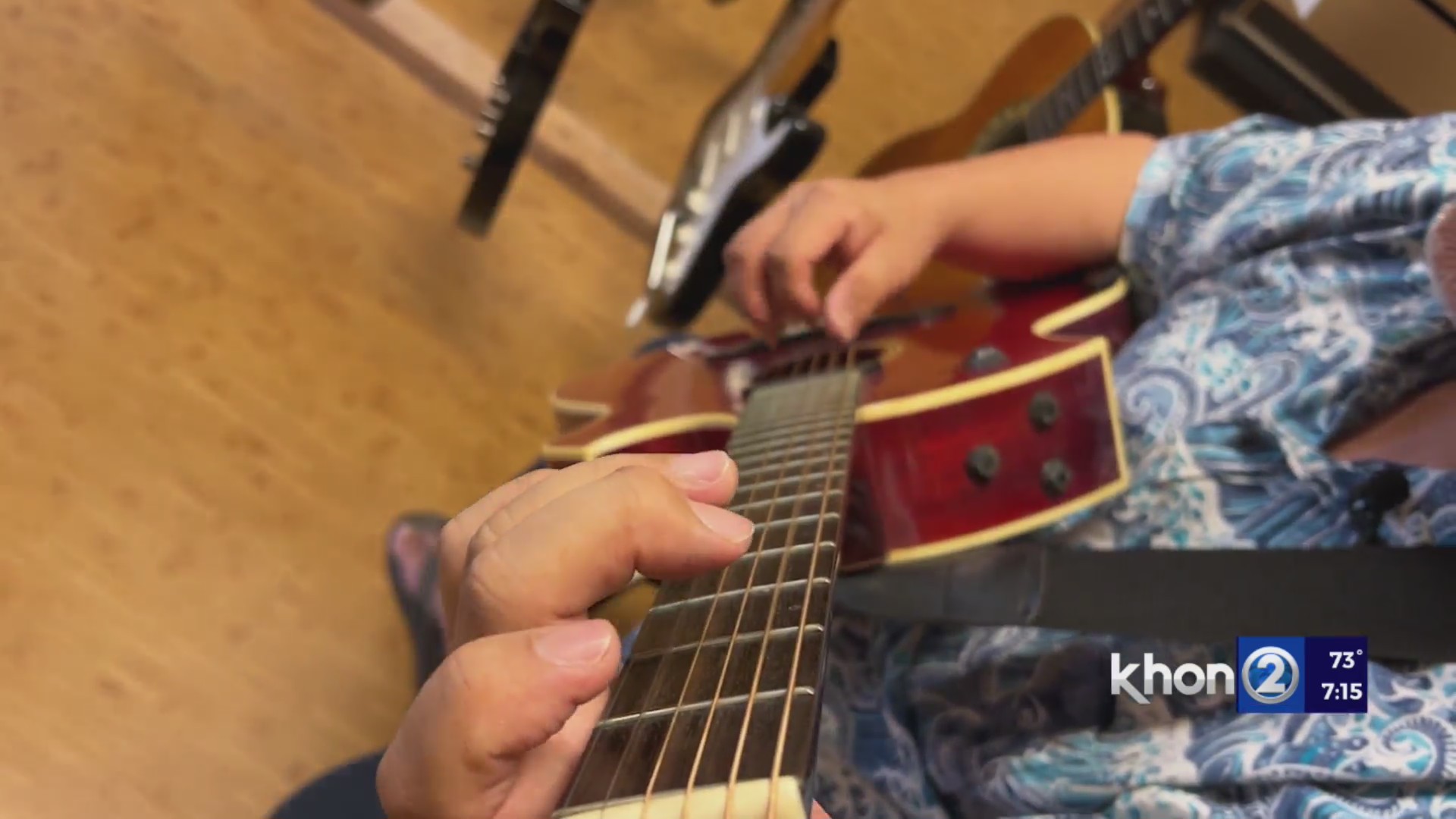 Mini Chitarra Da Collezione Replica in Legno -Rolling Stones - Ronnie Wood