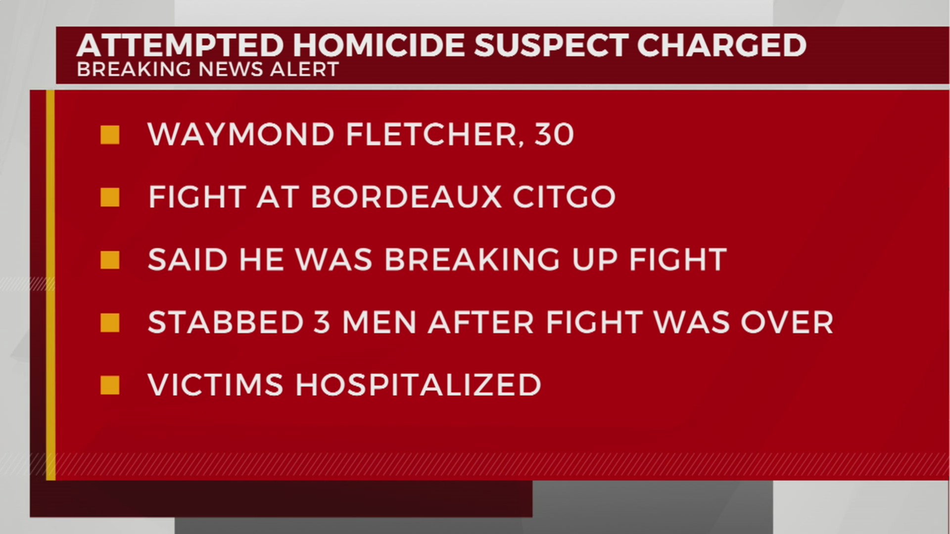 Attempted homicide suspect charged – WKRN News 2