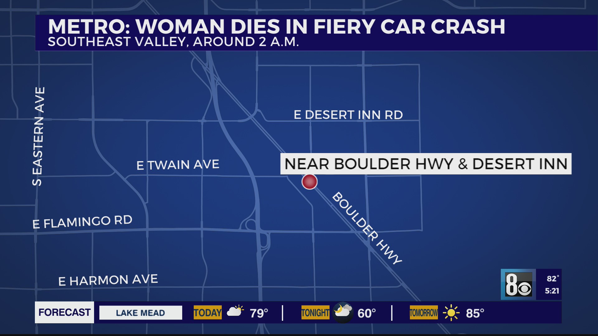 Las Vegas woman killed after rear-ending U-Haul moving truck stopped at ...