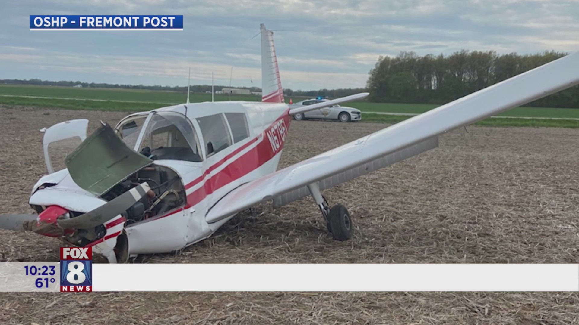 Pilot seriously injured in Sandusky County plane crash: OSHP – Fox 8 ...