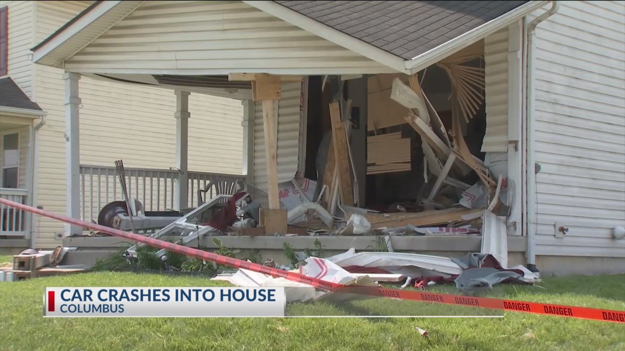 Stolen car crashes into northeast Columbus home: Police – NBC4 WCMH-TV