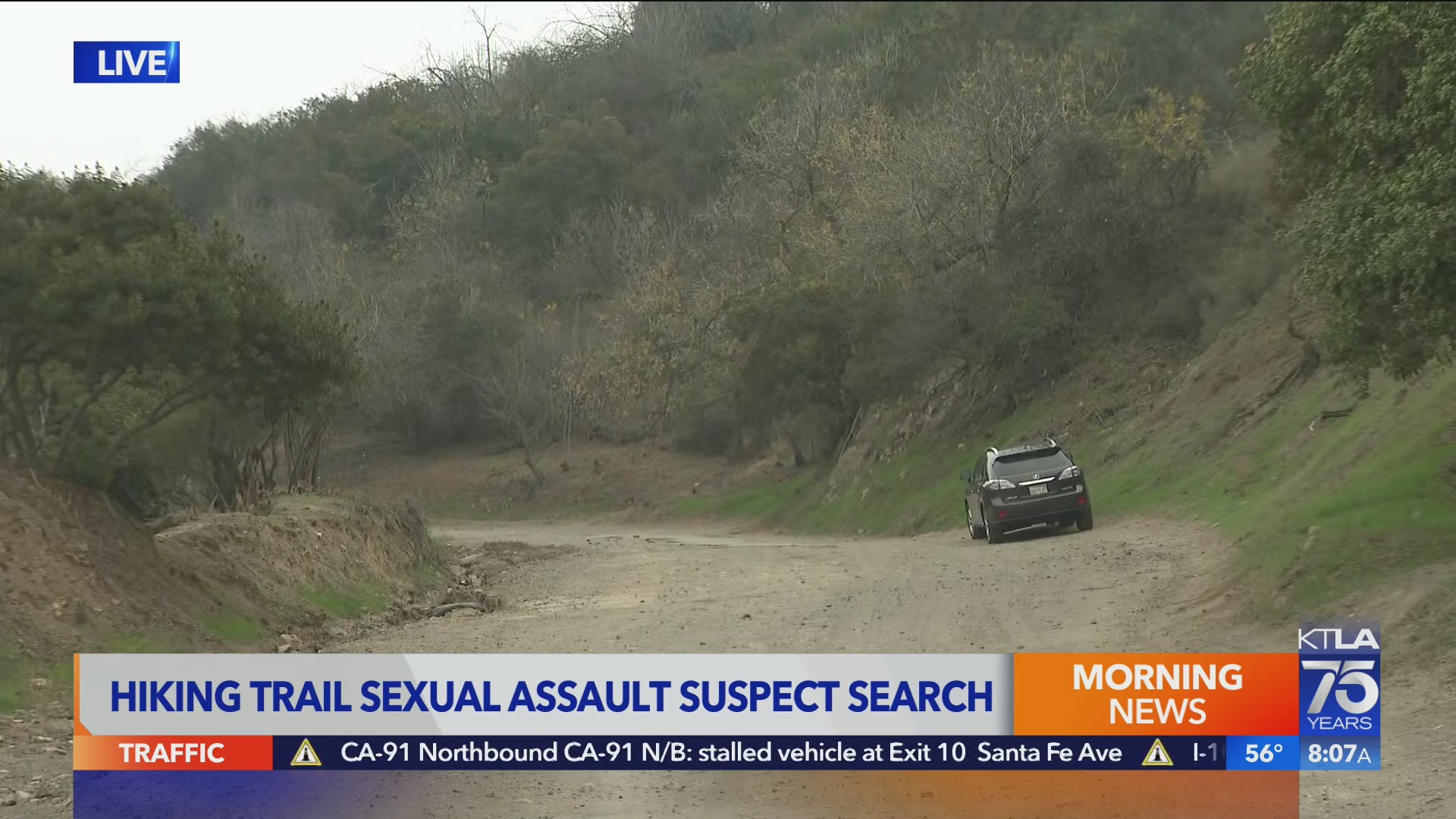 Suspect sought after hiker sexually assaulted on Los Angeles trail – KTLA
