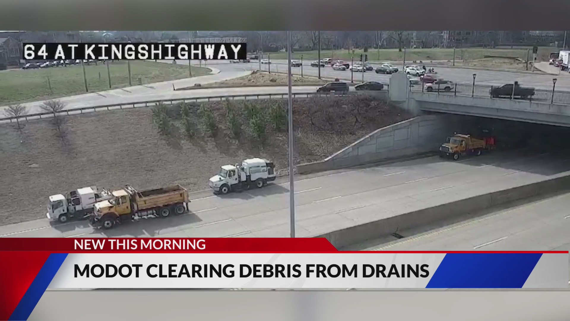 MoDOT crews clearing debris and drains today – FOX 2