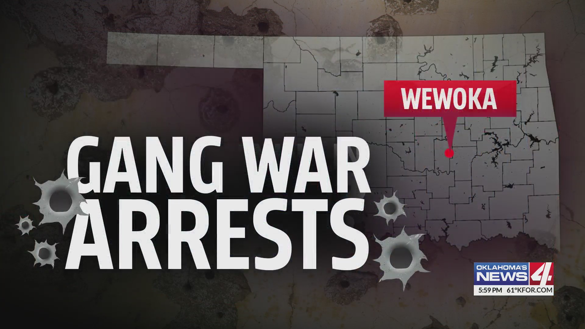 Arrests made after town is terrorized by gang war Oklahoma City