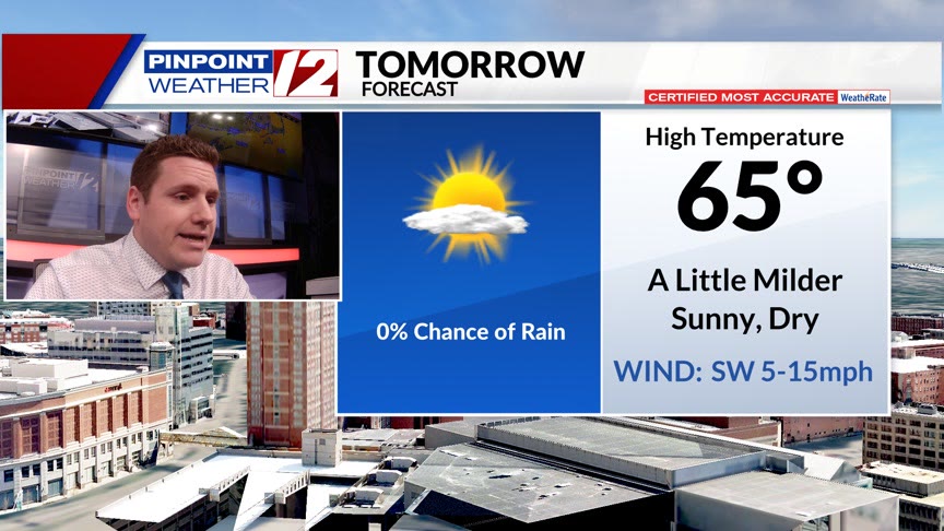 Weather Now: Cooler Than Normal For This Afternoon But Still Nice ...