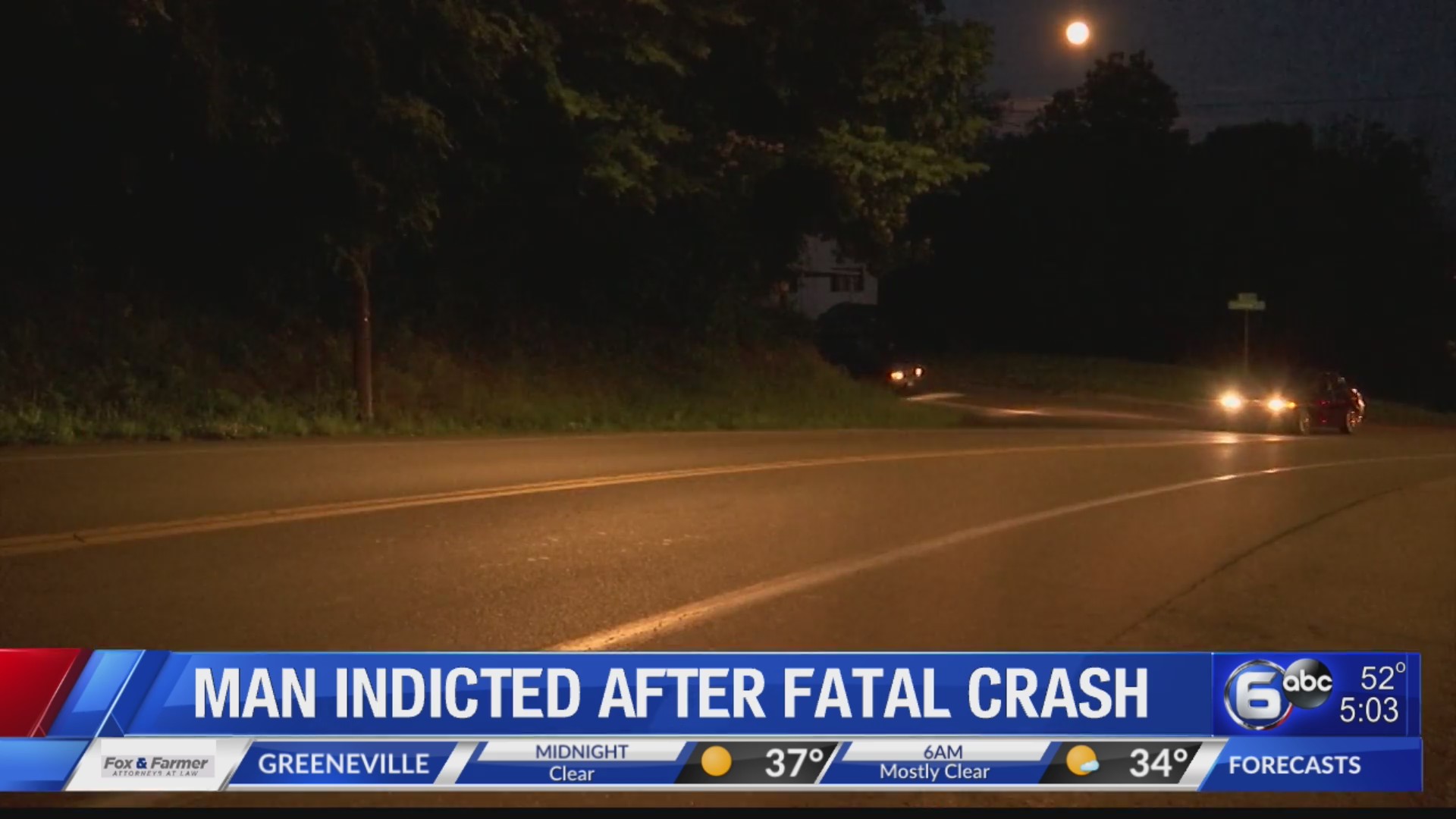 Man indicted after fatal crash – WATE 6 On Your Side