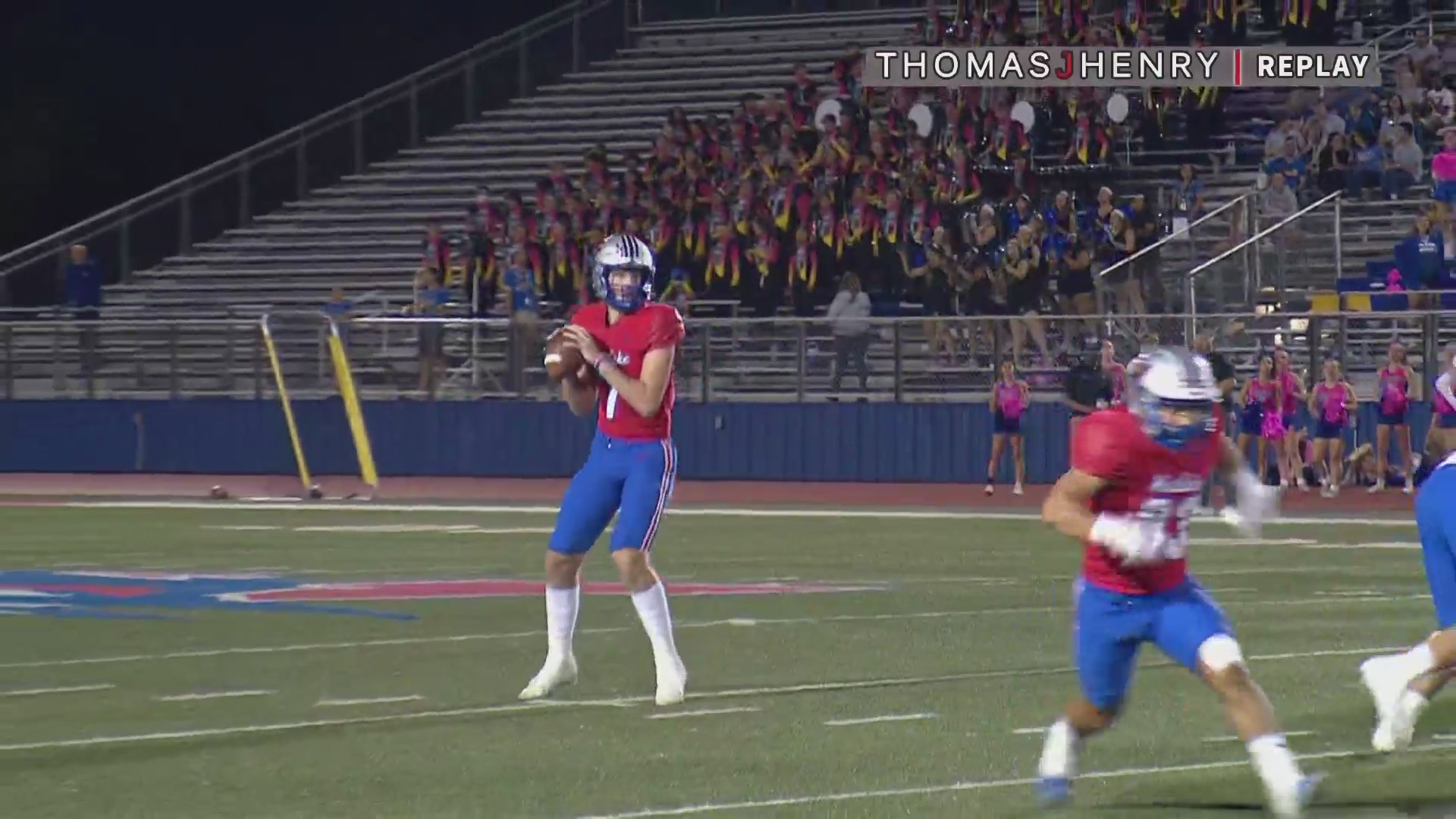Westlake touchdown Paxton Land to Keaton Kubecka for 27 yards KXAN