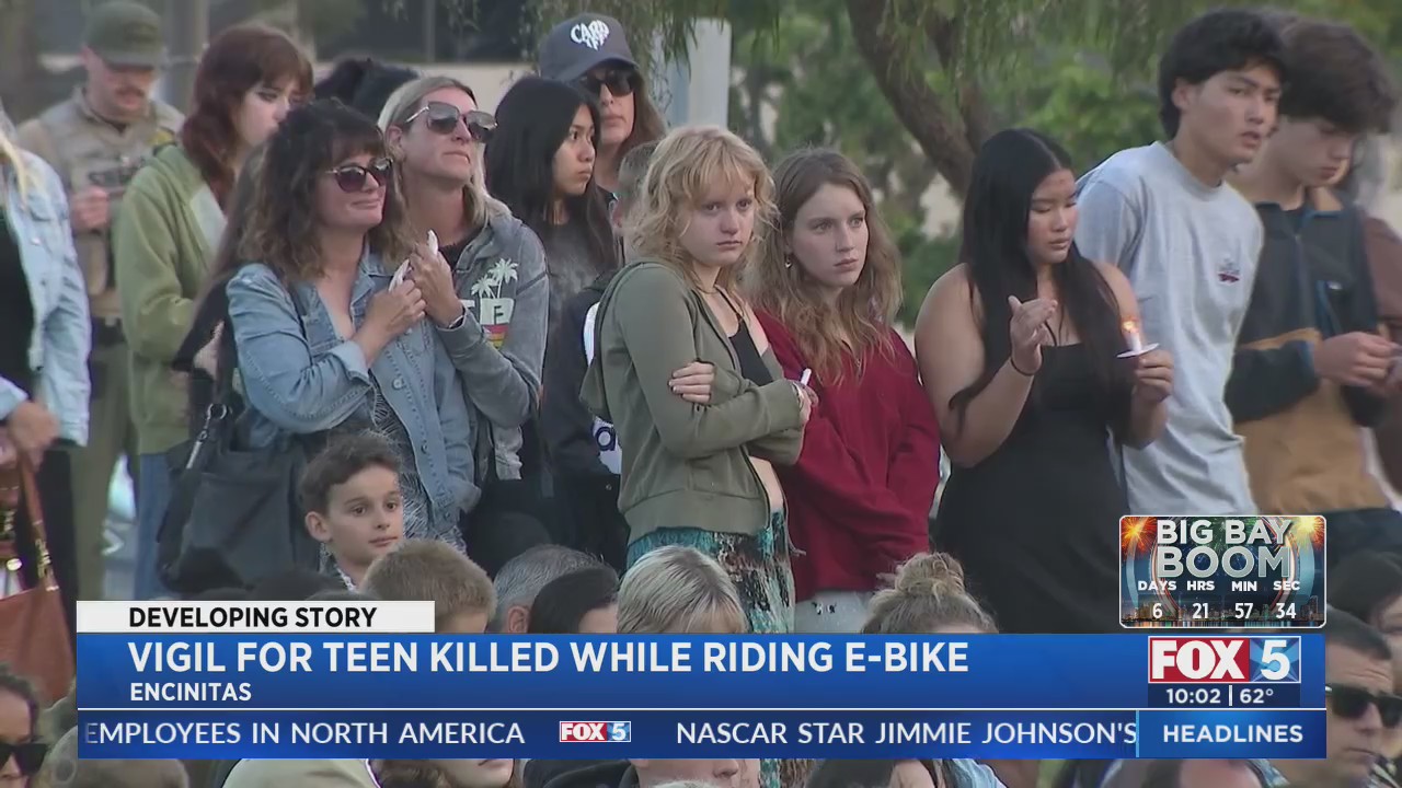 Vigil For Teen Killed While Riding E-Bike – FOX 5 San Diego & KUSI News
