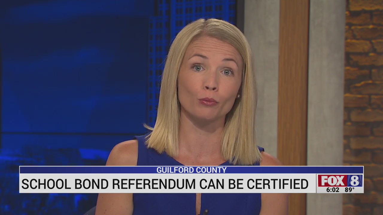 Guilford County Schools bond referendum can be certified – FOX8 WGHP