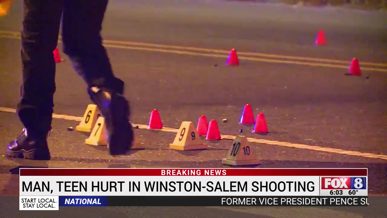 Man, teen hurt in Winston-Salem shooting – FOX8 WGHP