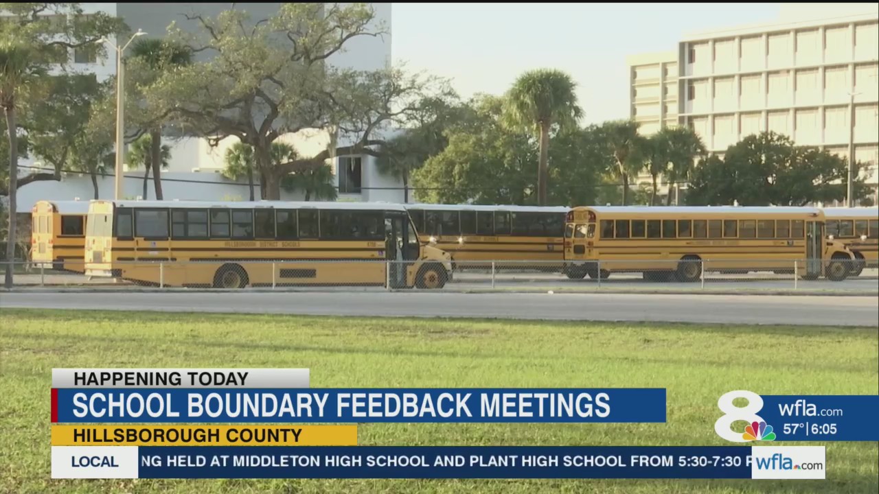 Hillsborough school district holds meeting on rezoning plans WFLA