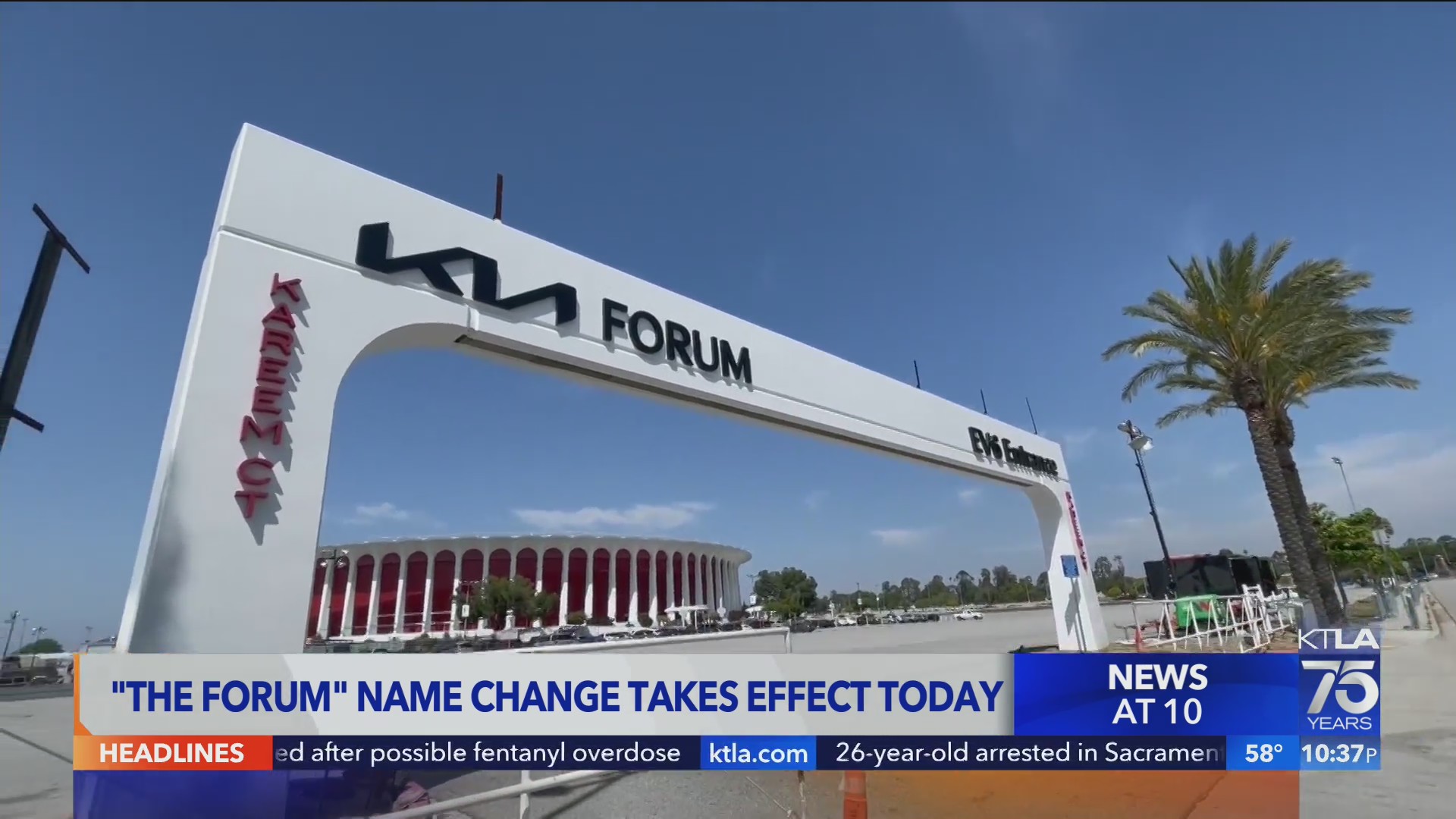 Inglewood’s Forum officially becomes the ‘Kia Forum’ – KTLA