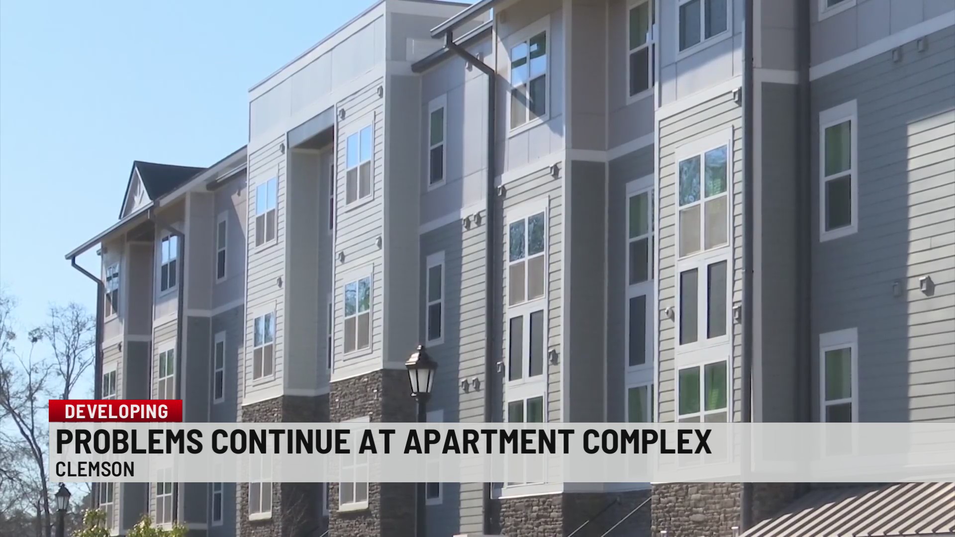 Fire marshal deems Clemson apartment complex as an “unsafe structure