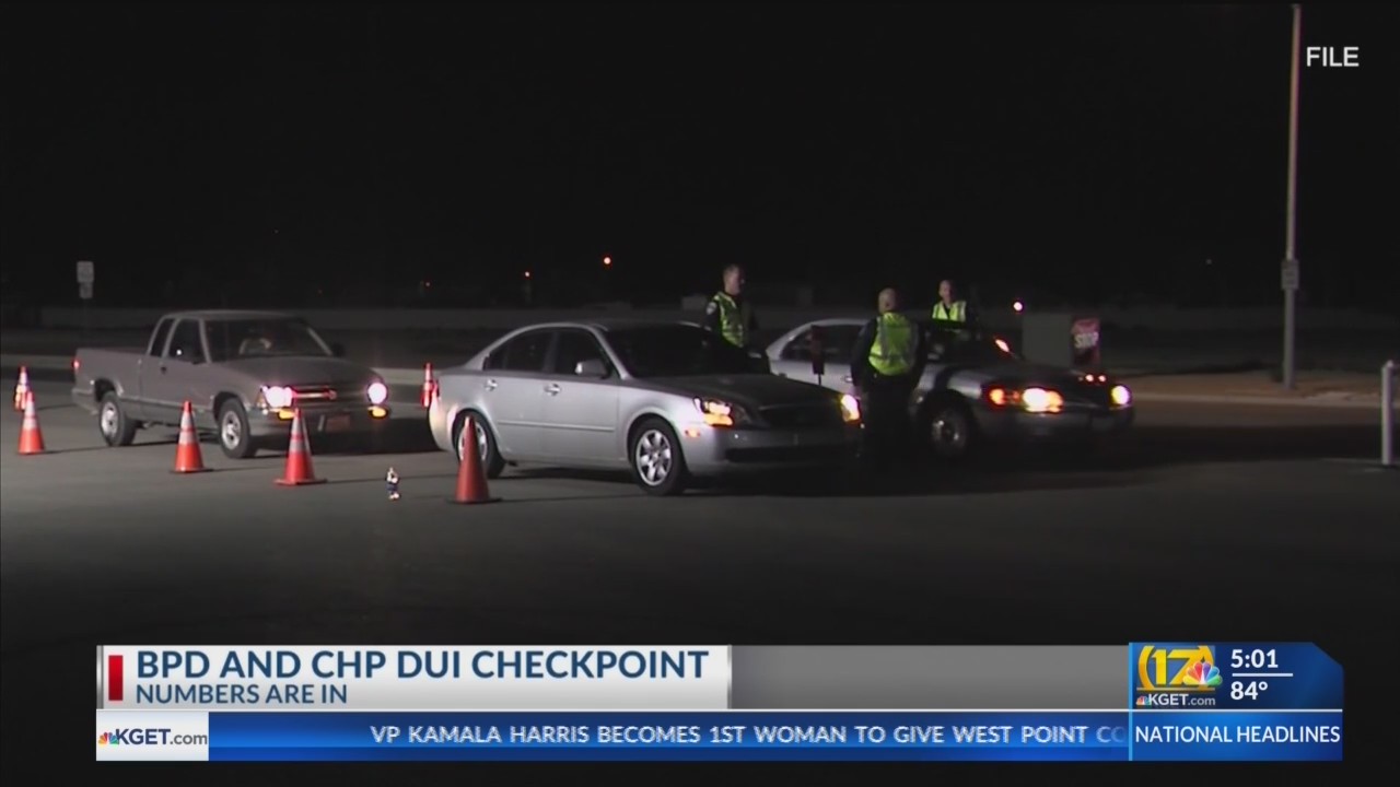 Bakersfield police make 3 arrests during DUI checkpoint KGET 17
