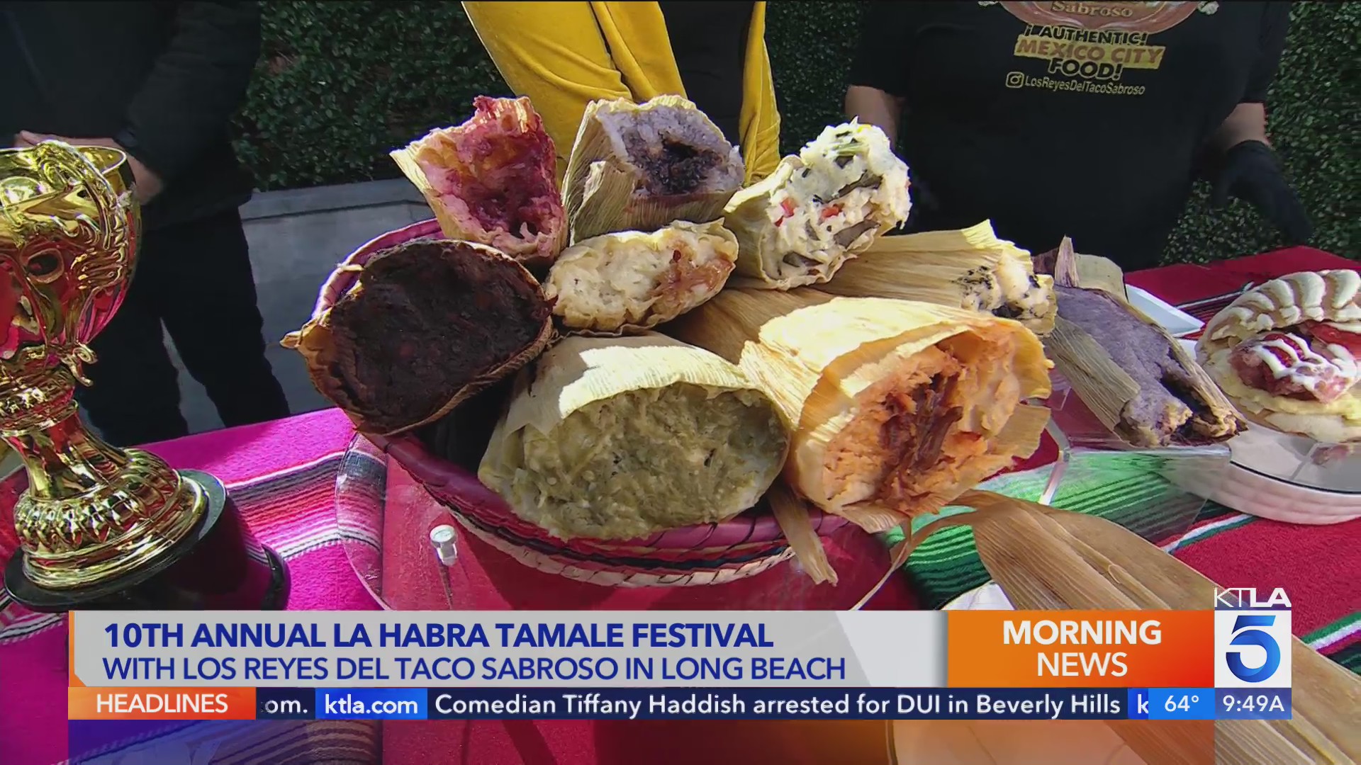 The La Habra Tamale Festival celebrates its 10th anniversary KTLA The La Habra Tamale Festival celebrates its 10th anniversary KTLA